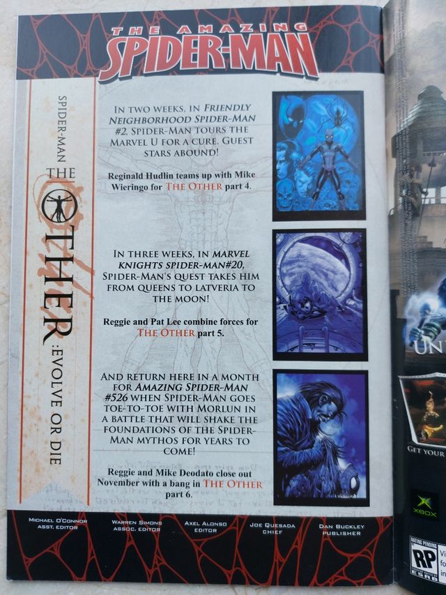Amazing Spider-man 525 USA comic Dic 2005