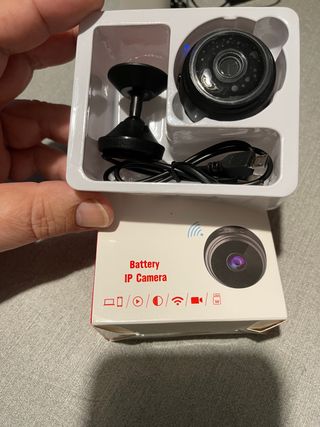 Mini camara wifi ip con bateria