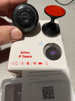 Mini camara wifi ip con bateria