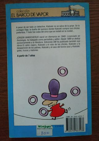 BARCO VAPOR Libros infantiles