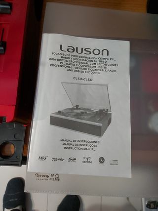 Tocadiscos LAUSON CL137