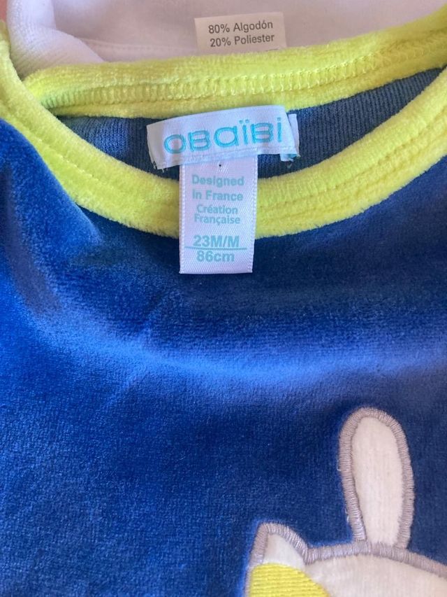 Set di 3 pigiami per 2 anni