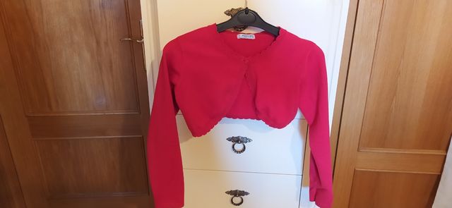 vestido y torera niña Mayoral blanco