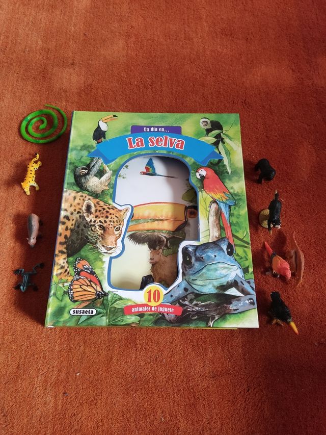 libro un día en la selva