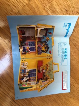 Casa maletín Playmobil 