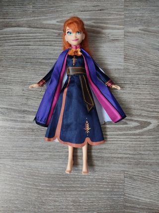 muñeca cantarina anna de frozen disney