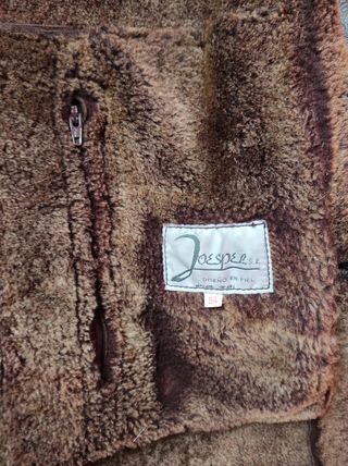 Chaqueton piel hombre