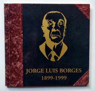 Cartera moneda 2 pesos Jorge Luis Borges Argentina