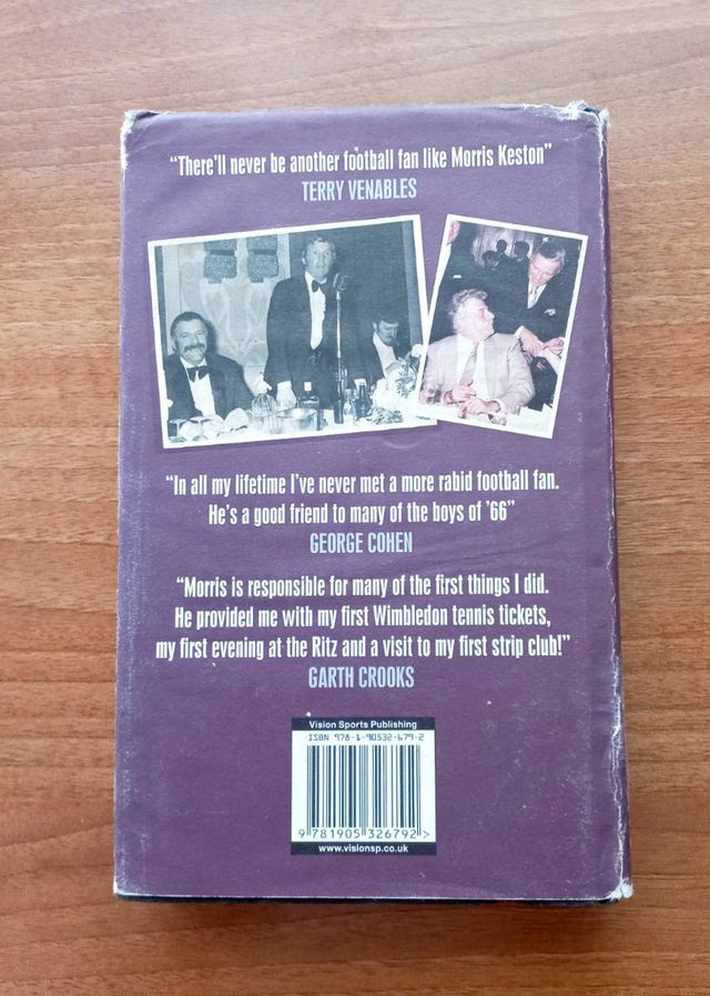 The Amasing Life of Morris Keston SUPERFAN. Signed