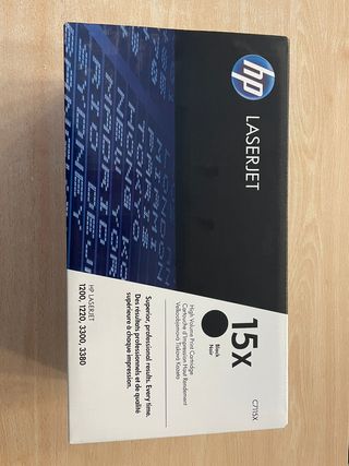 Cartucho HP LaserJet 15X