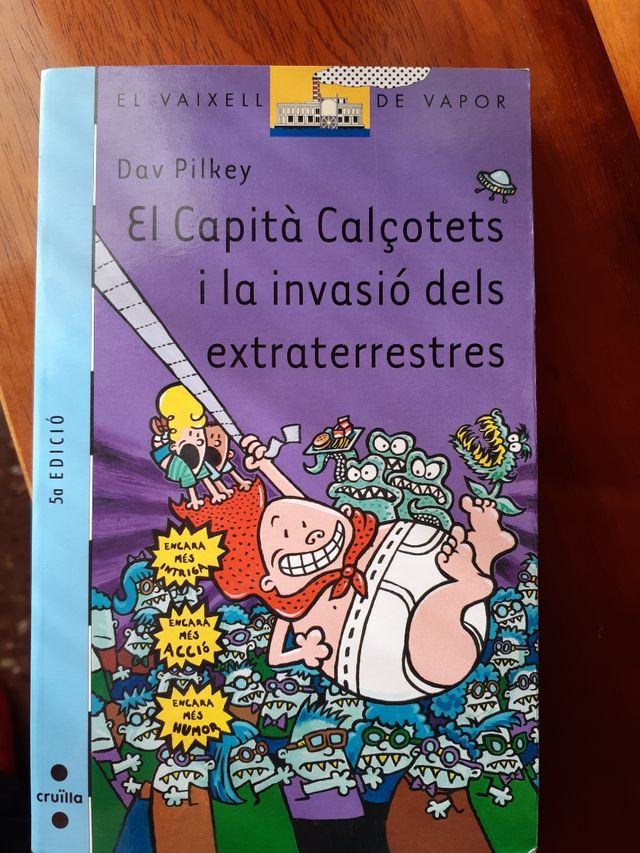 El capità calçotets i la invasió dels extraterrest