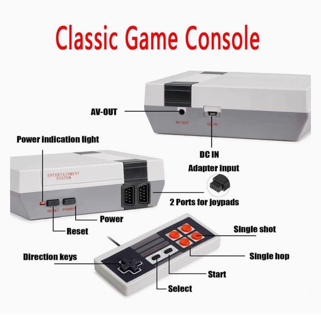 Video consola Retro 620 juegos. 