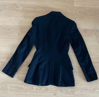 Americana fina negra talla xs/34 
