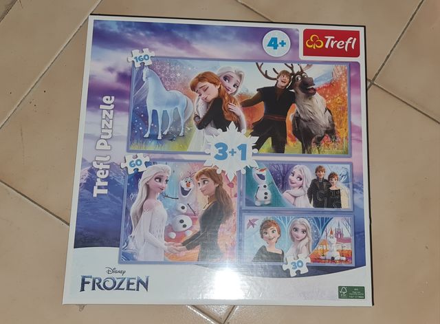 PUZZLE FROZEN NUEVO con plástico.
