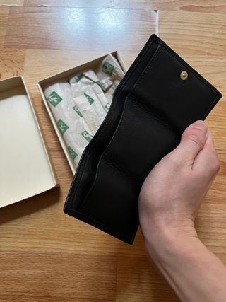 Cartera pequeña piel