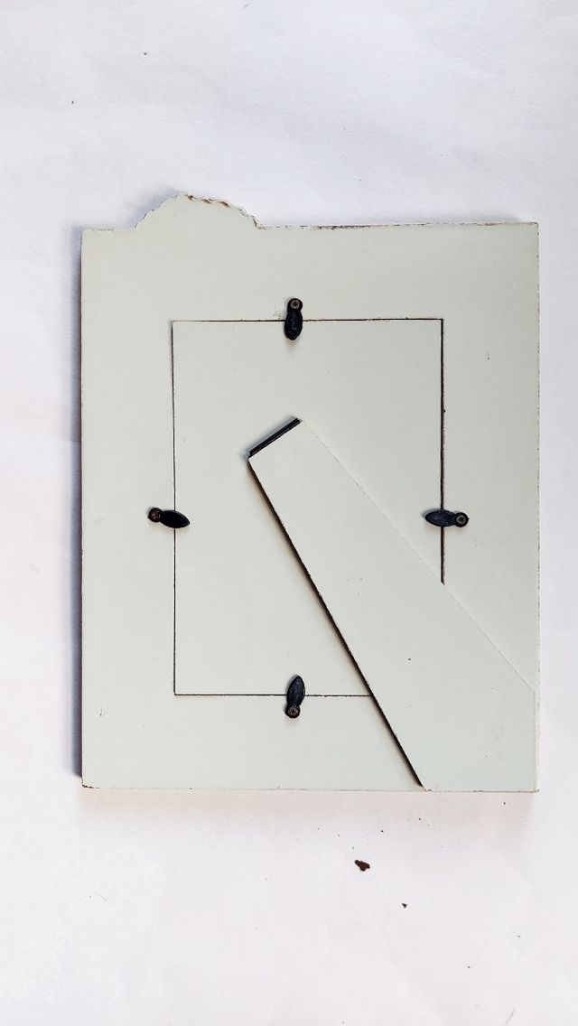 cornice portafoto stile shabby chic vintage