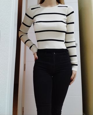 Jersey espalda abierta