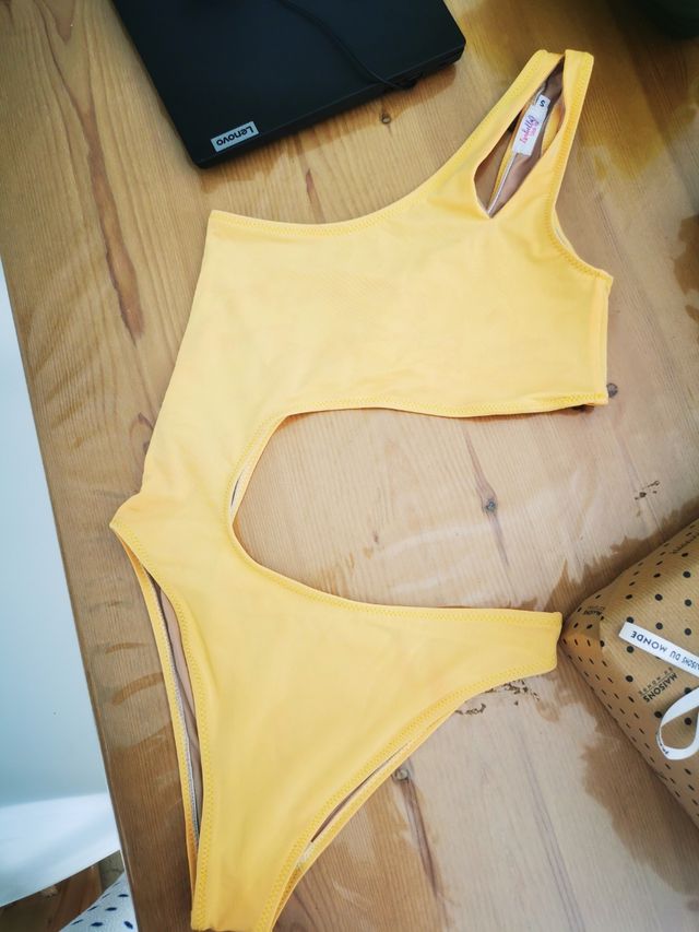 trikini amarillo kaki 