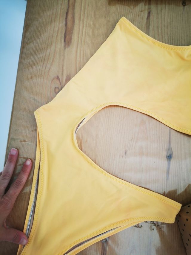 trikini amarillo kaki 