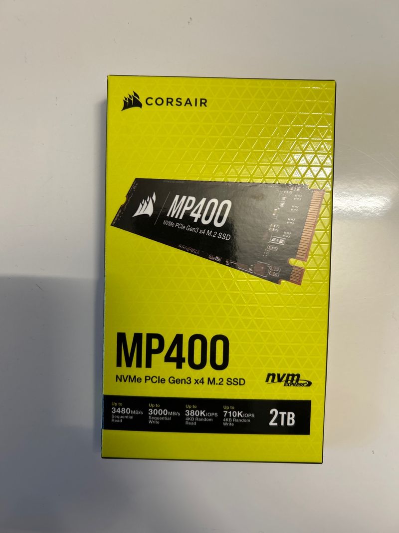 SSD NVMe MP400, 2TB