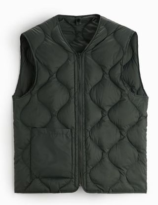 Abrigo chaleco plumifero (M)