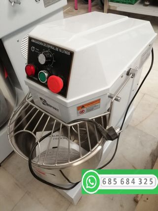 AMASADORA ESPIRAL DE 10 LITROS