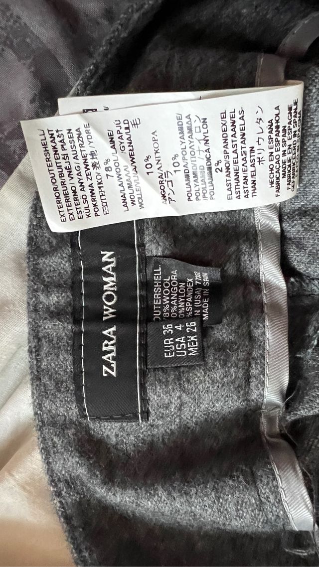 Traje de raya diplomatica