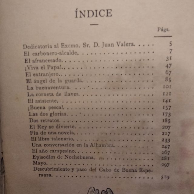 1905 Romanzi brevi di Pedro Antonio de Alarcón