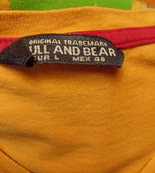 Camiseta Pull&Bear con mensaje