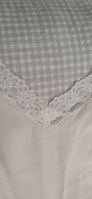 Camisón años 60 hecho a mano