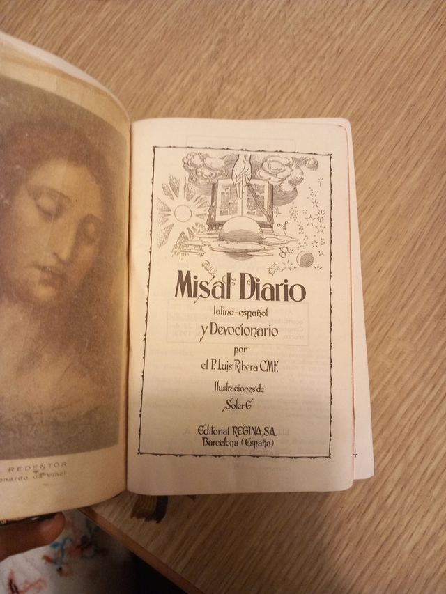 Misal diario y Devocionario 1956