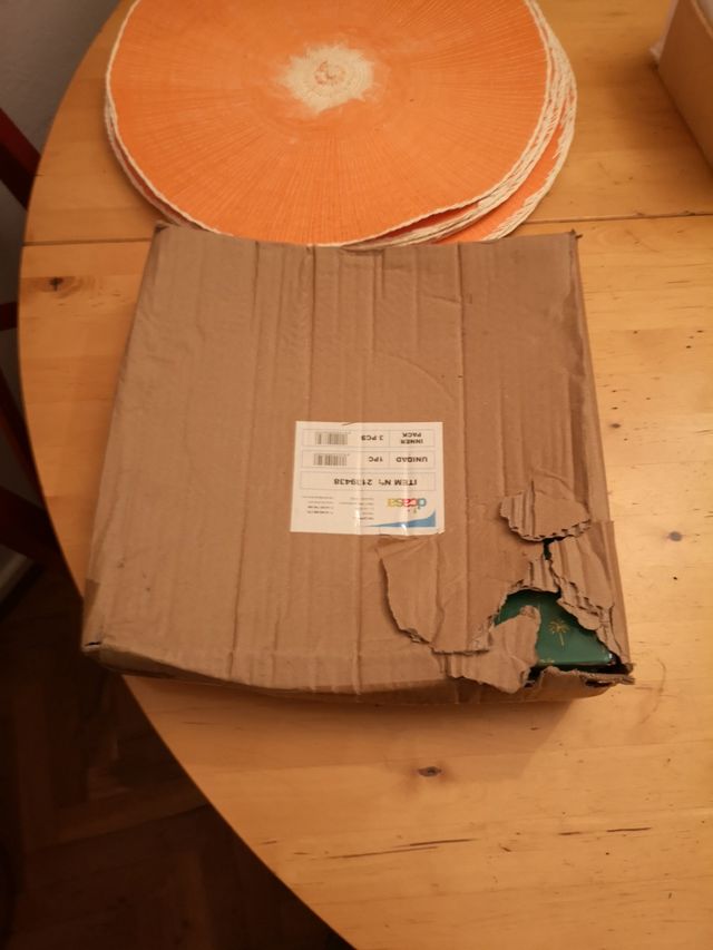 Piatti quadrati verdi Palmeritas, nuovi di zecca!