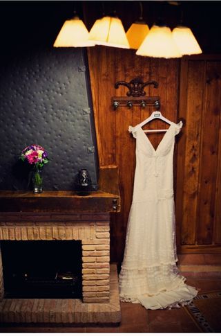 Vestido novia Boho yolan cris 