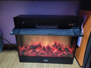 Calefactor Chimenea eléctrica 2000w marca Hori.