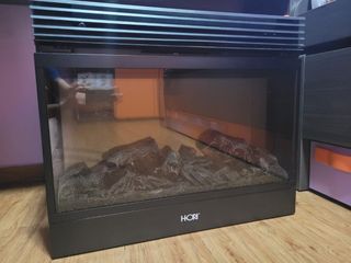 Calefactor Chimenea eléctrica 2000w marca Hori.