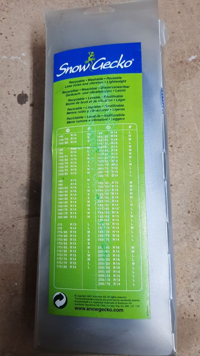 CADENAS DE TELA PARA NIEVE