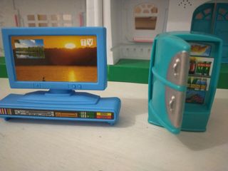 JUGUETE CASA MUÑECAS KEENWAY. LUZ Y SONIDO