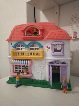 JUGUETE CASA MUÑECAS KEENWAY. LUZ Y SONIDO