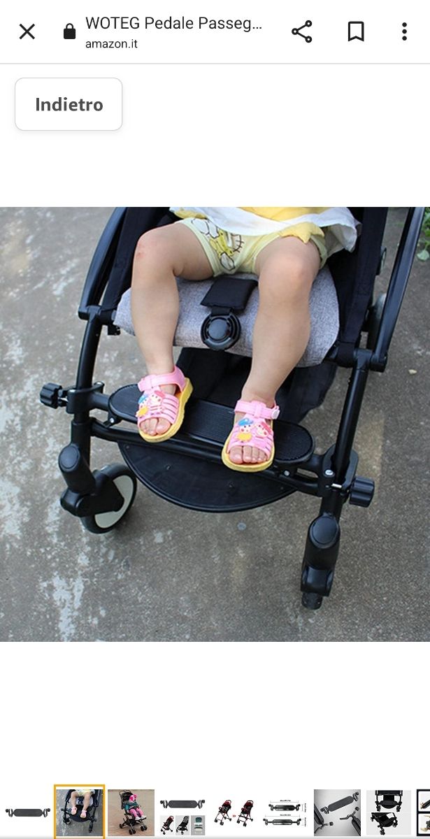 pedana universale passeggino