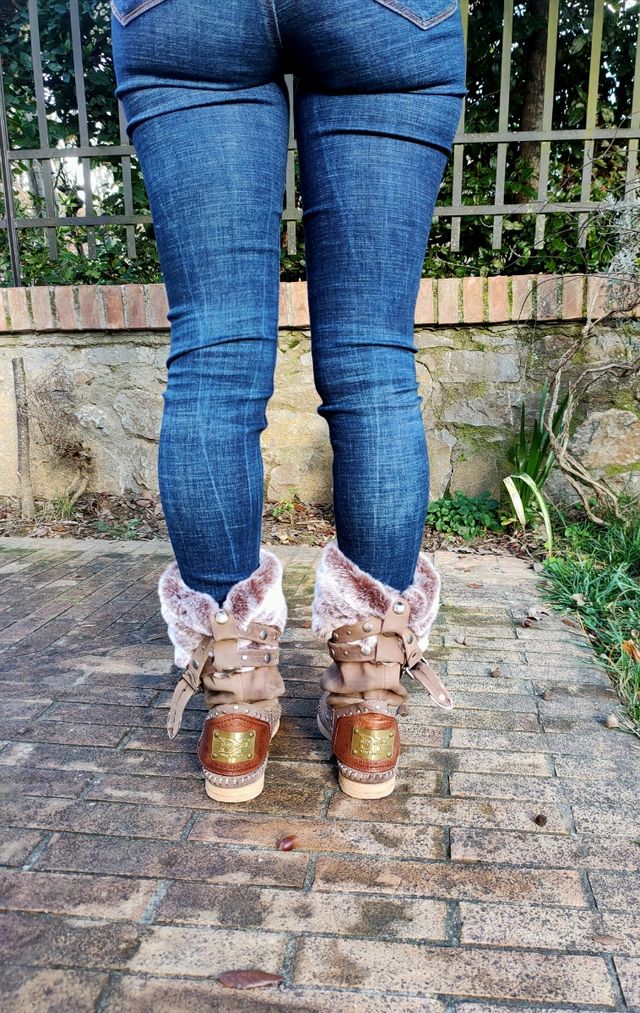 Stivali indianini in vera pelle