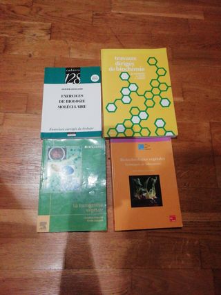 Libros biologia molecular, en francés