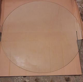 Cristal redondo 85×0.5