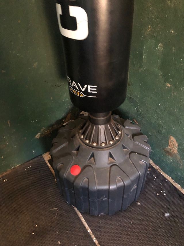 Saco boxeo.  Xiaomi  se puede poner arena o agua e