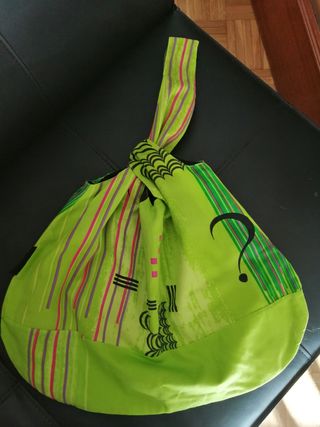 Bolsa de loneta estampada