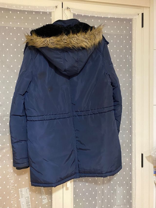 Abrigo GUESS azul marino chico tXXL