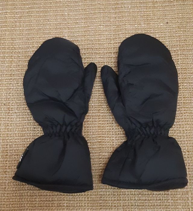 MANOPLAS IMPERMEABLES NEGRAS NIÑO 10 AÑOS