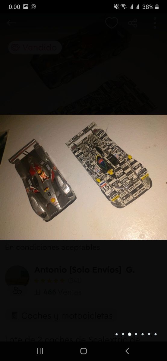 COCHES LE MANS SCALEXTRIC