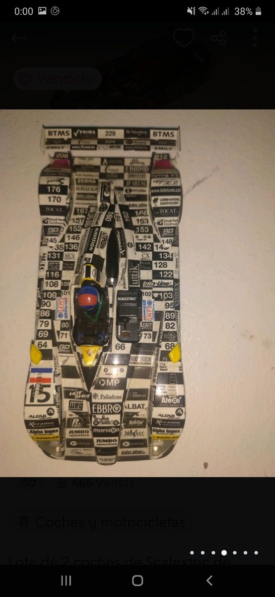 COCHES LE MANS SCALEXTRIC
