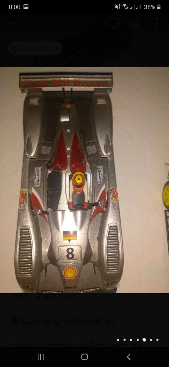 COCHES LE MANS SCALEXTRIC
