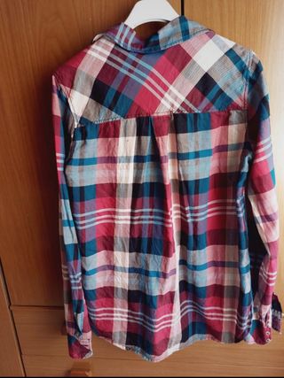 Camisa cuadros de Stradivarius